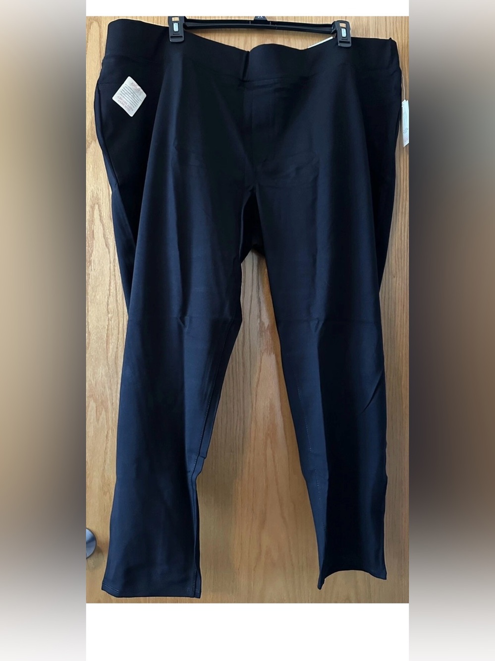 Womens 3X & 4X Pants Ponte Leggings St
John's Bay NWT $50 STRETCH Pockets skinny